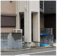 ダイヤモンドハウス北千住のエントランス