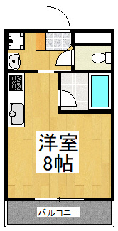 醍醐マンションの間取り