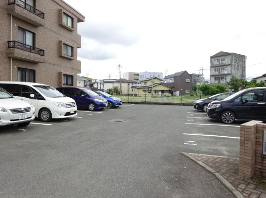ソレイユ合川の駐車場|駐車場です
