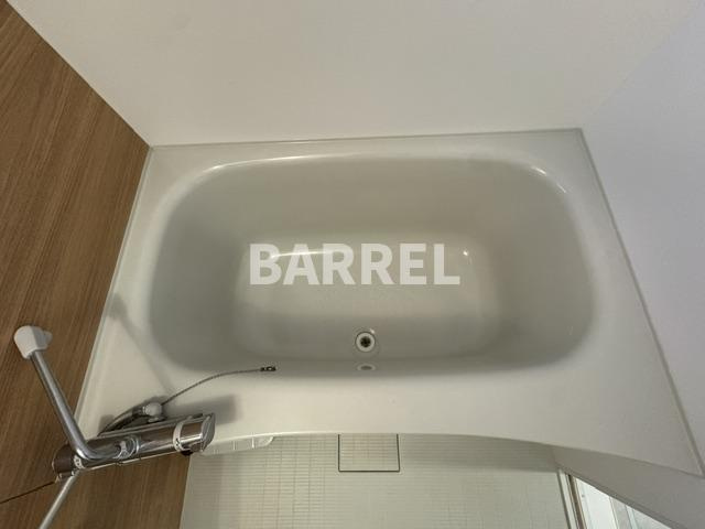 フラットゲートの浴室