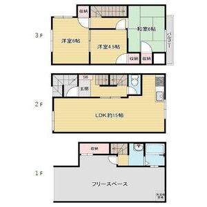 芦屋市春日町のタウンの間取り