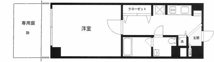 豊玉永谷マンションの間取り|間取りです。