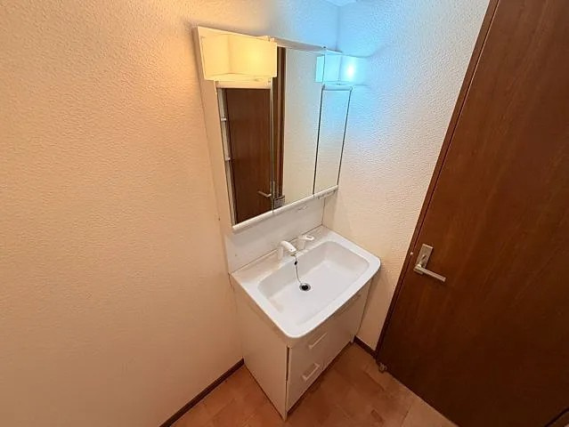 芦屋市東芦屋町の賃貸マンションの洗面所