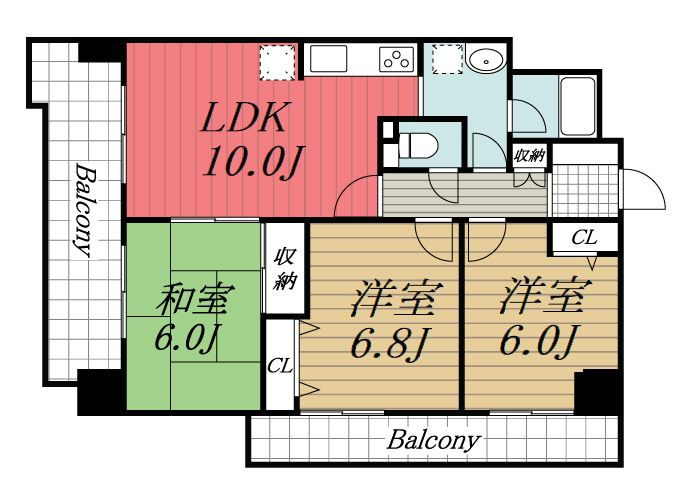 【間取り】