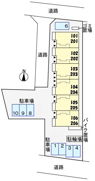 【区画図】