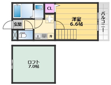 【間取り】 | アイムパレス府中