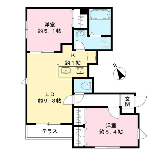I-FLATの間取り