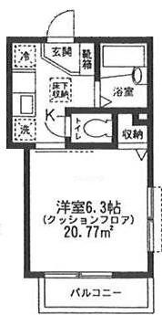 セレーノ の間取り|間取りです。