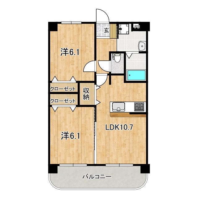 RCベーネの間取り
