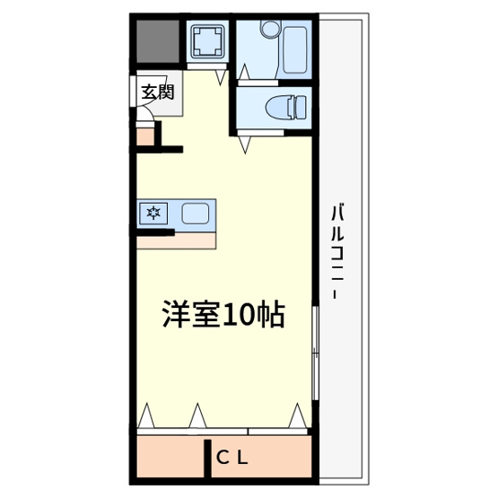 【間取り】 | 光栄ハイツ芥川