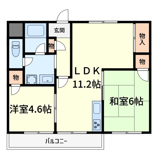 【間取り】 | ホワイトハウス