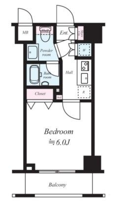 プレール・ドゥーク東京NORTHⅡの間取り|間取りです。