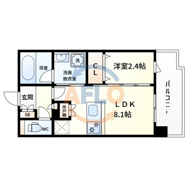 アーバネックス南堀江Ⅱ　日吉小学校区の間取り|アーバネックス南堀江Ⅱ　間取り