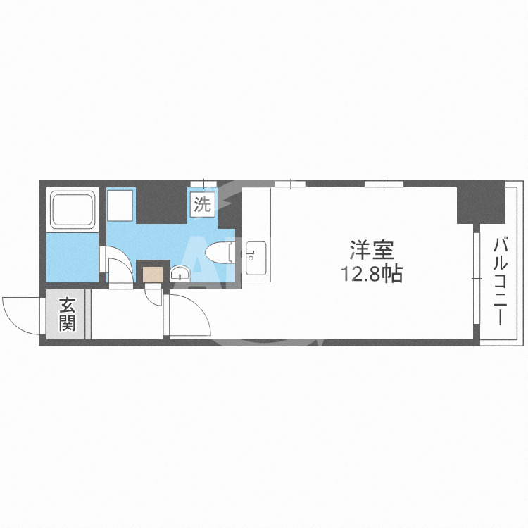 オルフェアⅤ番館の間取り|オルフェアⅤ番館　開放感ある間取
