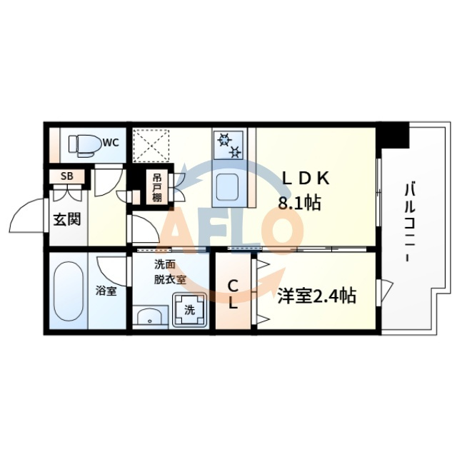 アーバネックス南堀江Ⅱ　日吉小学校区の間取り|アーバネックス南堀江Ⅱ　間取り
