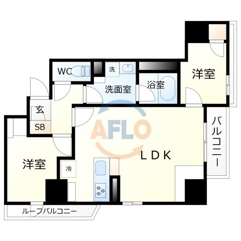 アーバネックス北堀江1丁目　堀江小学校区の間取り|アーバネックス北堀江1丁目　間取り