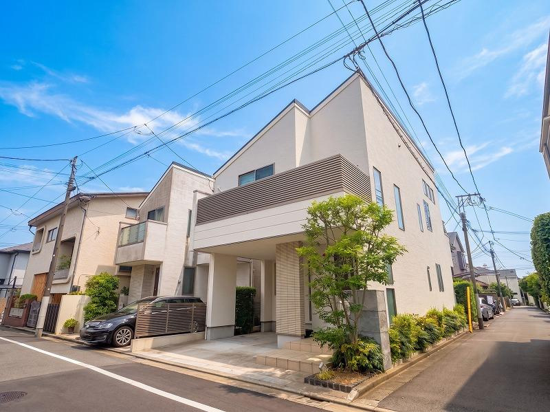 大田区久が原　リフォーム済中古戸建の外観