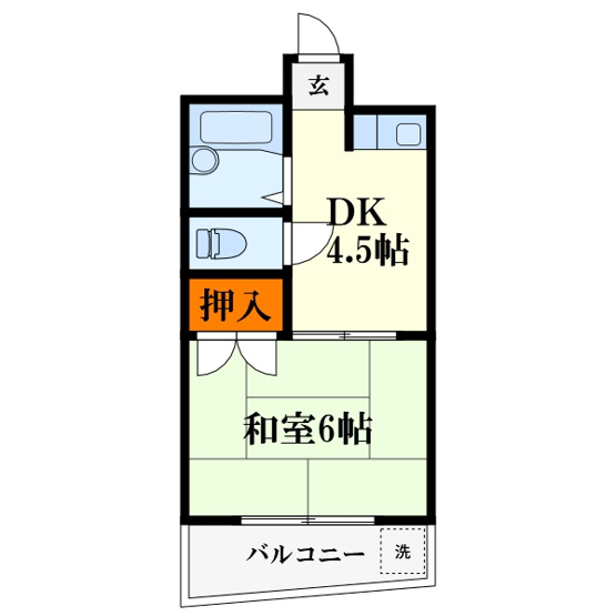 【間取り】 | 第7東城マンション