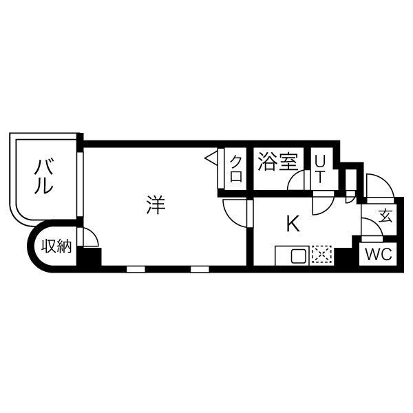 オーキッドコート西大橋の間取り|オーキッドコート西大橋　間取り
