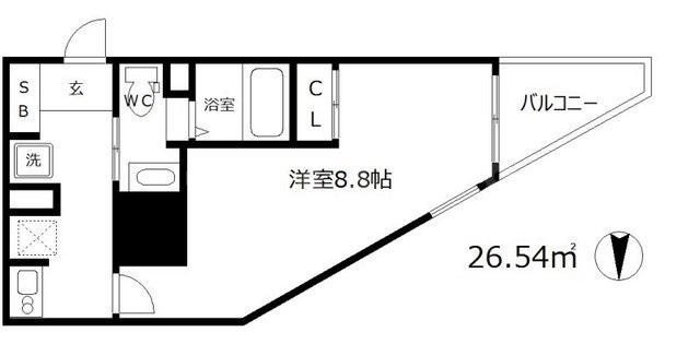 セレニテ本町グランデの間取り|セレニテ本町グランデ　間取図