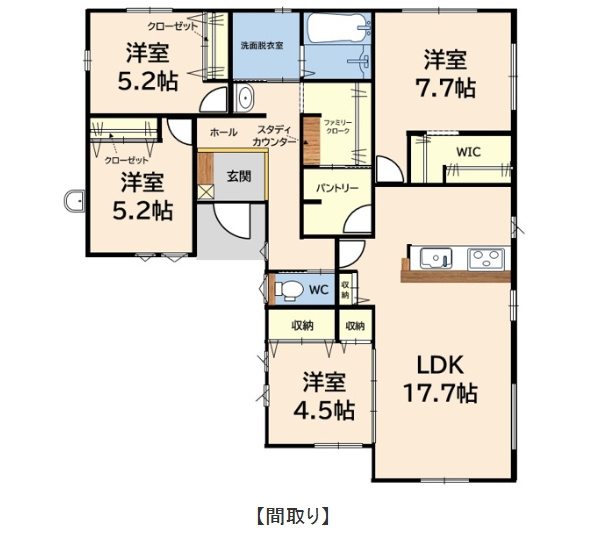 朝倉郡筑前町篠隈1期1号棟