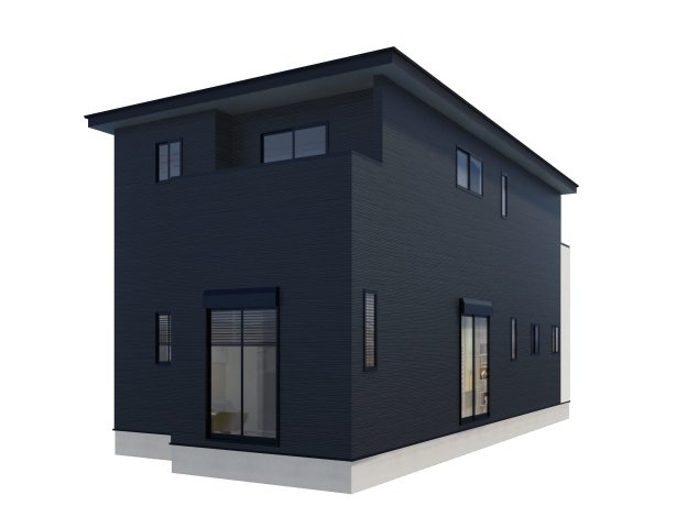 小倉北区片野新町2丁目1期1号棟の区画図