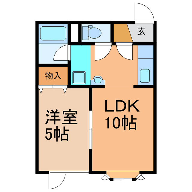 ハイツ25の間取り