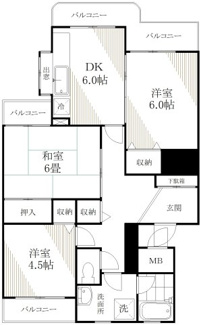 【間取り】 | 第二湯浅マンション