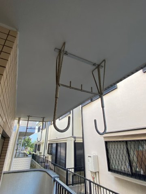 【設備】 | 第二湯浅マンション | 物干し
