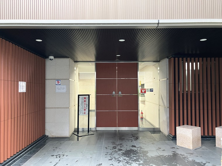 シティハイツ大井町のエントランス