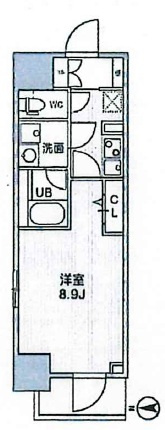 THEパームス熊野前の間取り
