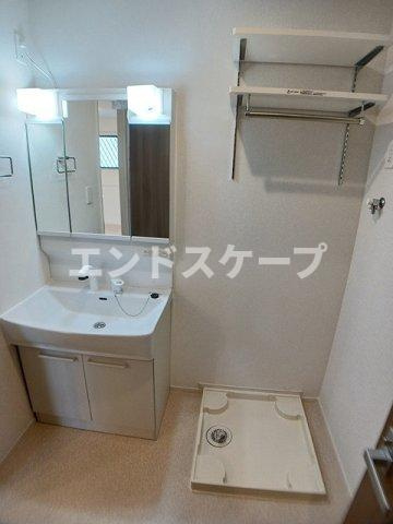 ラ・ルーチェ　八幡　Ⅰの洗面所|高崎、前橋のお部屋探しはエンドスケープまで！お客様の理想お聞かせ下さい♪