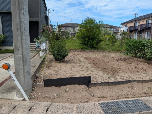 新潟市東区松崎１丁目　売地の外観