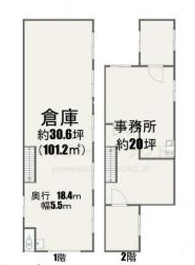 三津屋南倉庫の間取り