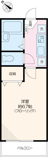 モンテヴェール本駒込の間取り