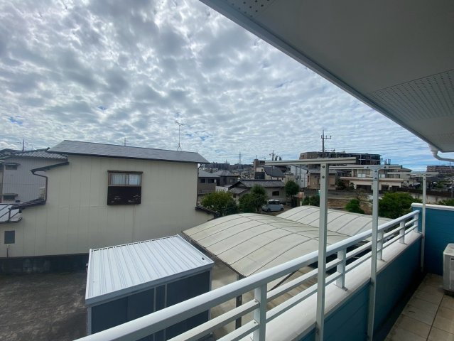 千葉市稲毛区小中台町のアパートの展望