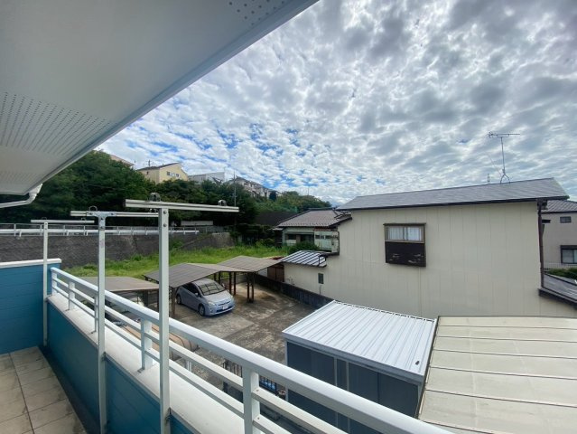 千葉市稲毛区小中台町のアパートの展望