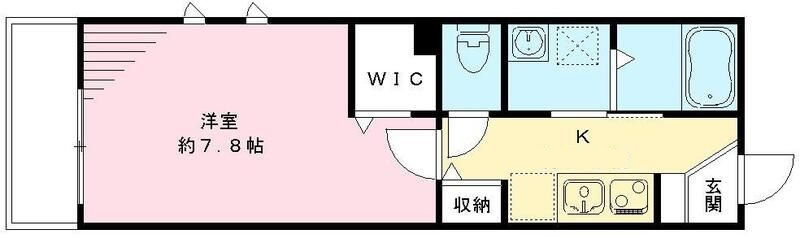 カーサ・カフーＤの間取り|間取りです。