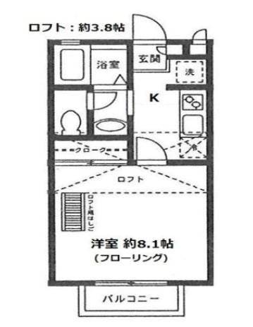 プラザ・ワンの間取り|間取りです。