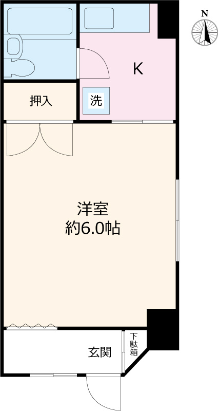 亀山ハウスの間取り