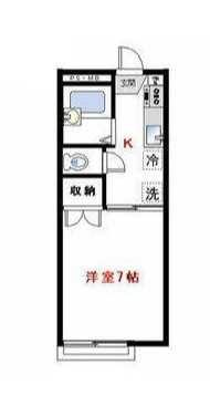 アルユル・エＡの間取り|間取りです。