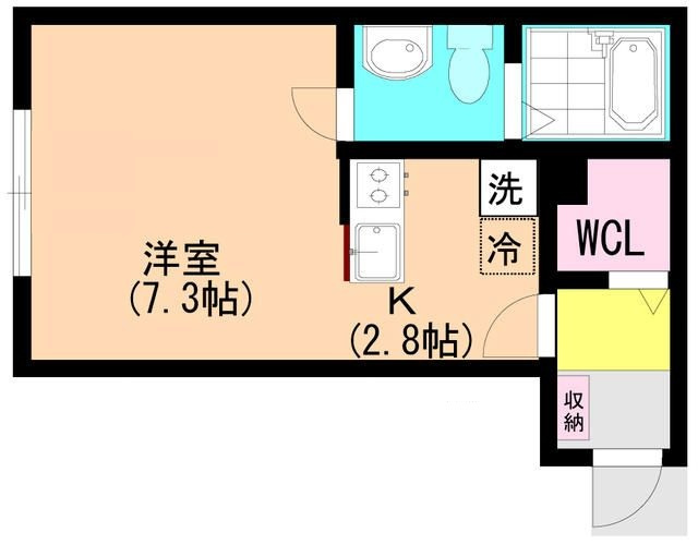 AJ馬込の間取り|間取りです。