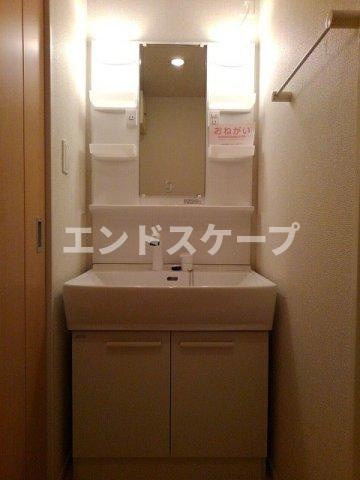 プリムローズの洗面所|高崎、前橋のお部屋探しはエンドスケープまで！お客様の理想お聞かせ下さい♪