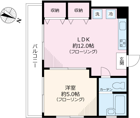 せきぐちビルの間取り