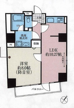 白山レジデンスの間取り