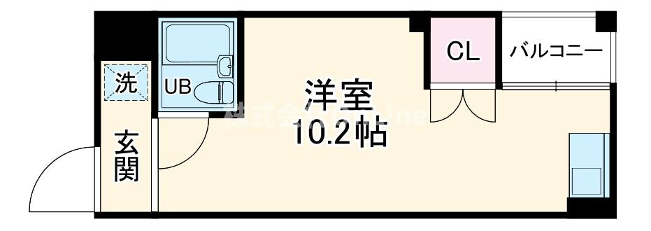 サニーサイド吉田駅前の間取り