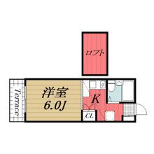 【間取り】 | 若松ハイツ　1号館