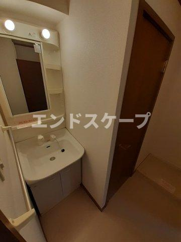 クレディヒルＡの洗面所|高崎、前橋のお部屋探しはエンドスケープまで！お客様の理想お聞かせ下さい♪