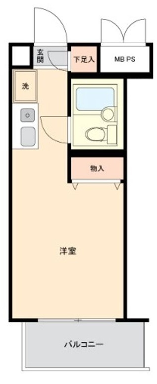 ステージファースト日吉の間取り|間取りです。