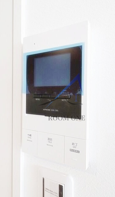 アグレシオ奥沢のセキュリティ|モニター付インターホンです。
